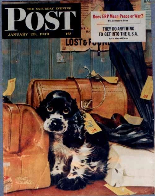 1931年出版 エッチング 犬 BERT COBB アメリカ Cast Iron Hubley Boston Terrier Coin Bank c.1910 | S16 Home
